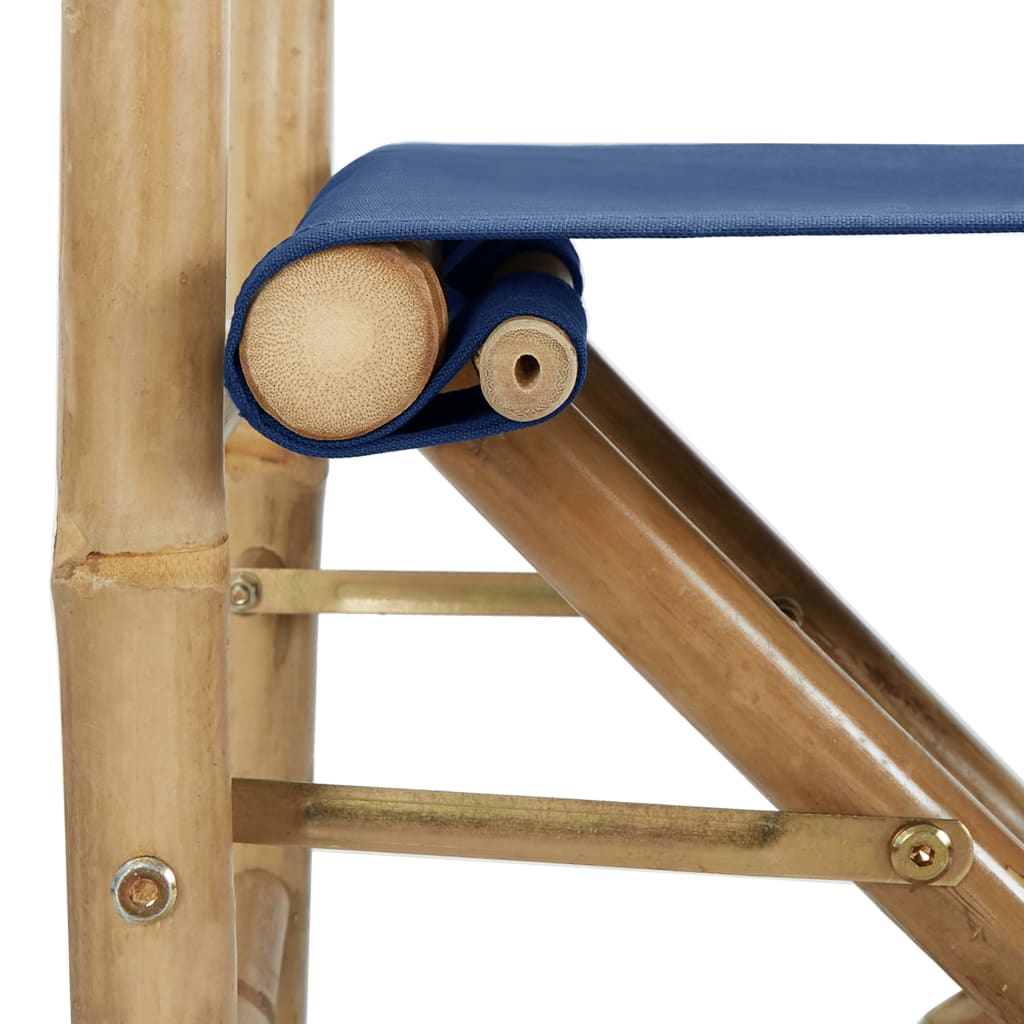 8720286135396_g_en_hd_6 vidaXL Folding Director's Chairs 2 pcs Blue Bamboo and Fabric - Image 7