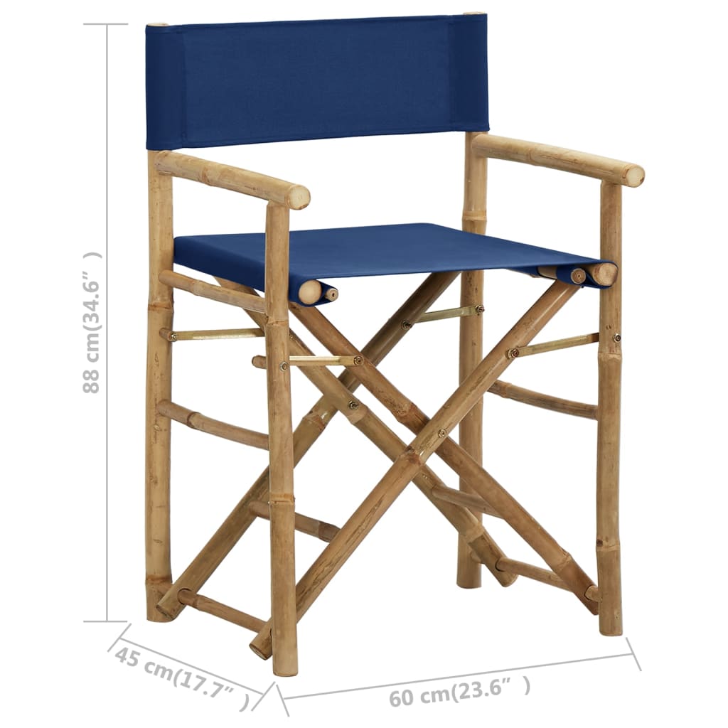 8720286135396_g_en_hd_8 vidaXL Folding Director's Chairs 2 pcs Blue Bamboo and Fabric - Image 9