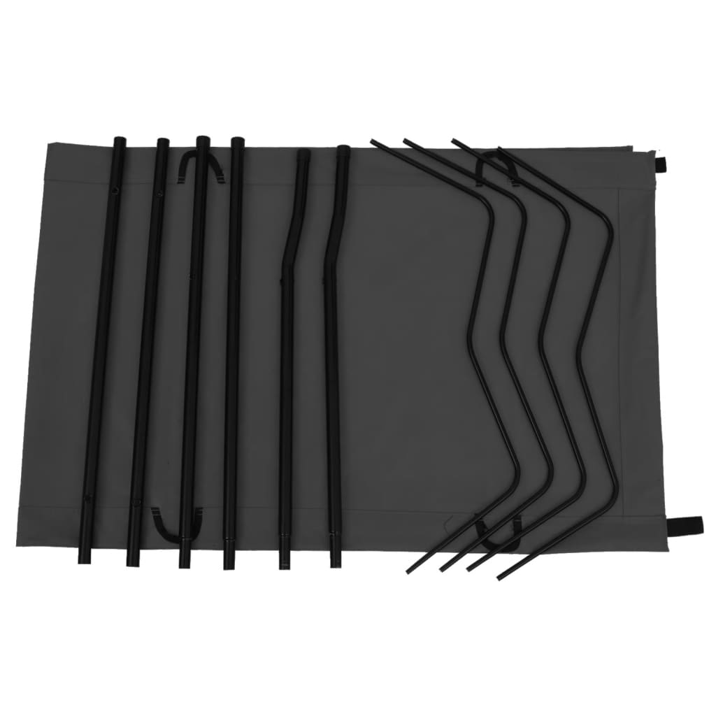 8720286136904_g_en_hd_2 vidaXL Camping Bed 180x60x19 cm Oxford Fabric and Steel Black - Image 3