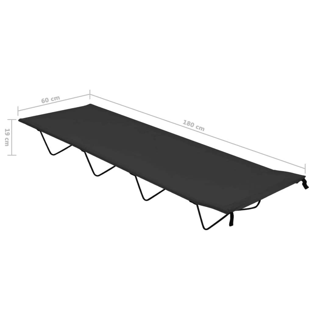 8720286136904_g_en_hd_5 vidaXL Camping Bed 180x60x19 cm Oxford Fabric and Steel Black - Image 6