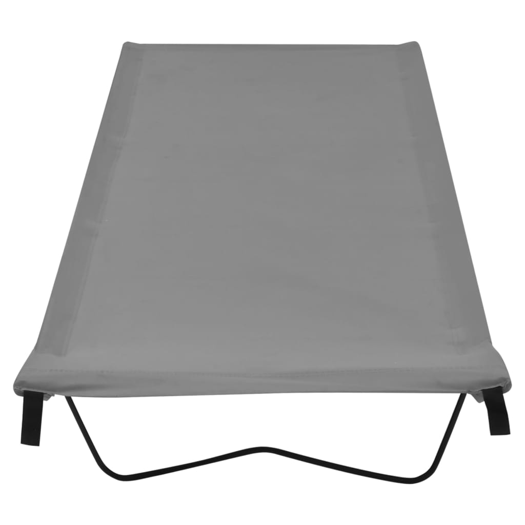 8720286136928_g_en_hd_1 vidaXL Camping Bed 180x60x19 cm Oxford Fabric and Steel Grey - Image 2