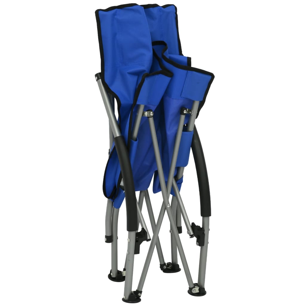 8720286136997_g_en_hd_5 vidaXL Folding Beach Chairs 2 pcs Blue Fabric - Image 6