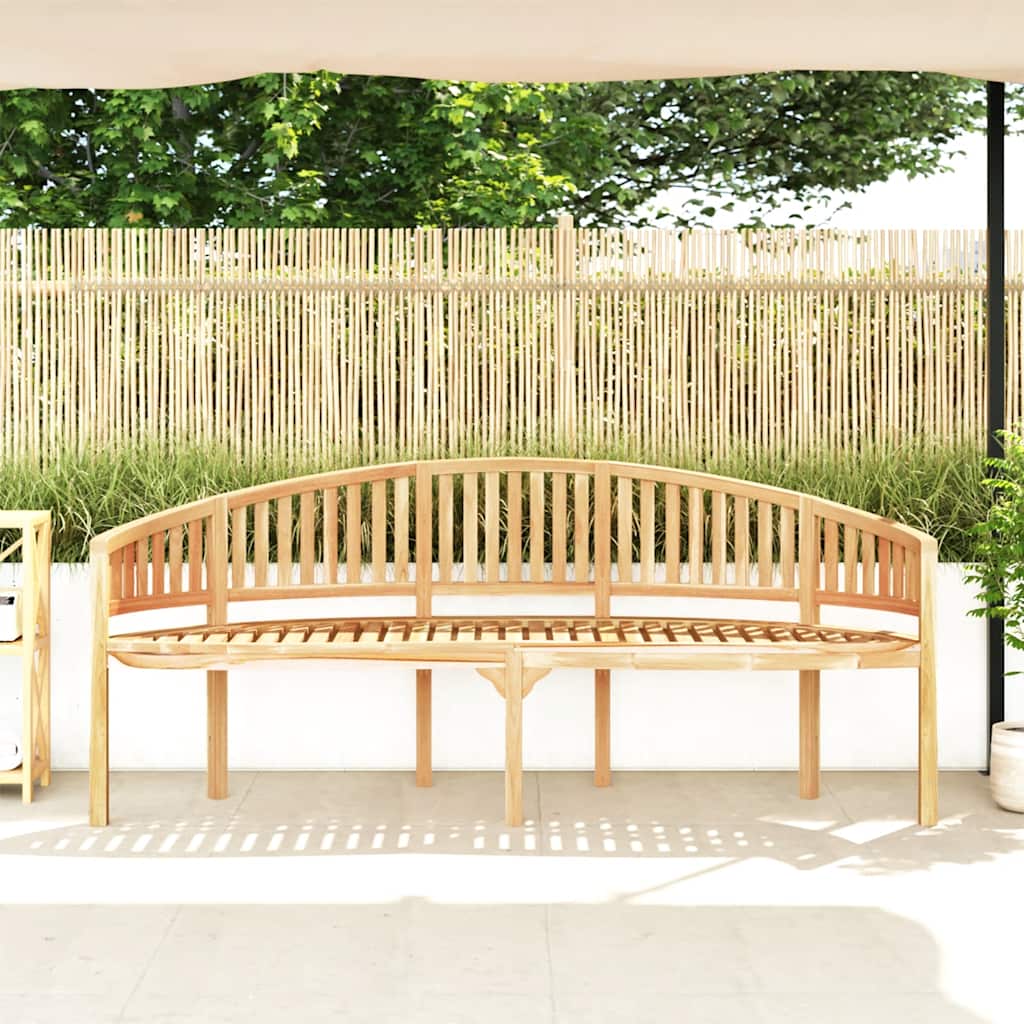 8720286137215_g_en_hd_1 vidaXL Banana Bench 200 cm Solid Teak Wood - Image 3