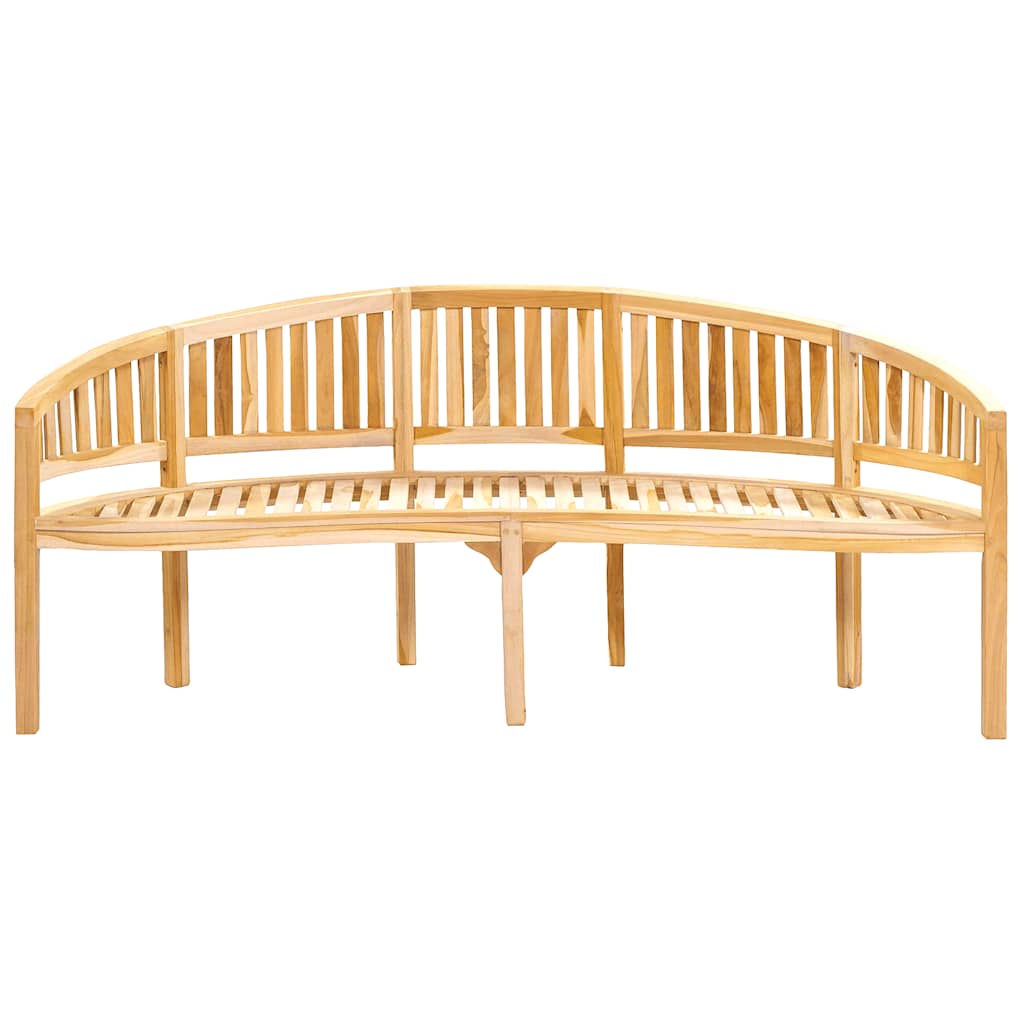 8720286137215_g_en_hd_2 vidaXL Banana Bench 200 cm Solid Teak Wood - Image 4