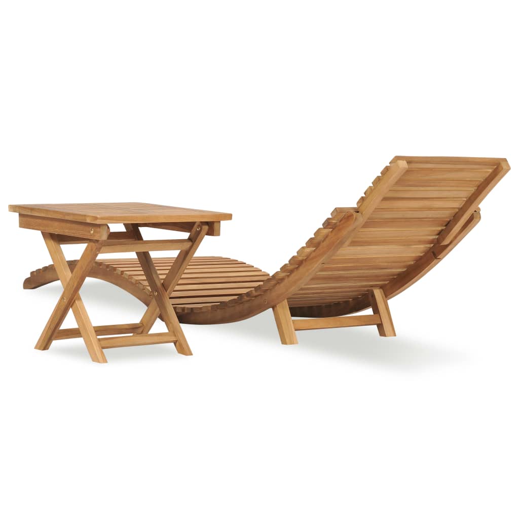 8720286137222_g_en_hd_3 vidaXL Folding Sun Lounger with Table Solid Teak Wood - Image 4