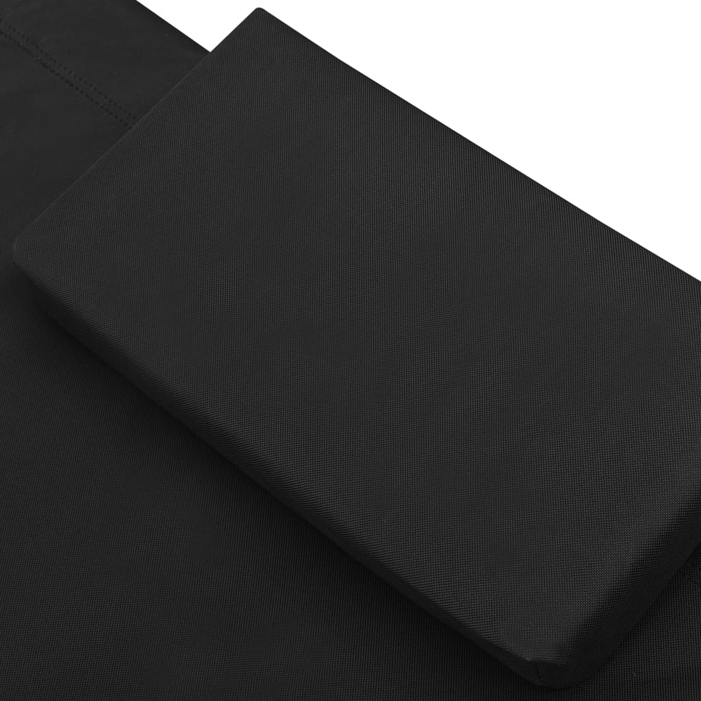 8720286137567_g_en_hd_4 vidaXL Outdoor Lounge Bed Fabric Black - Image 5