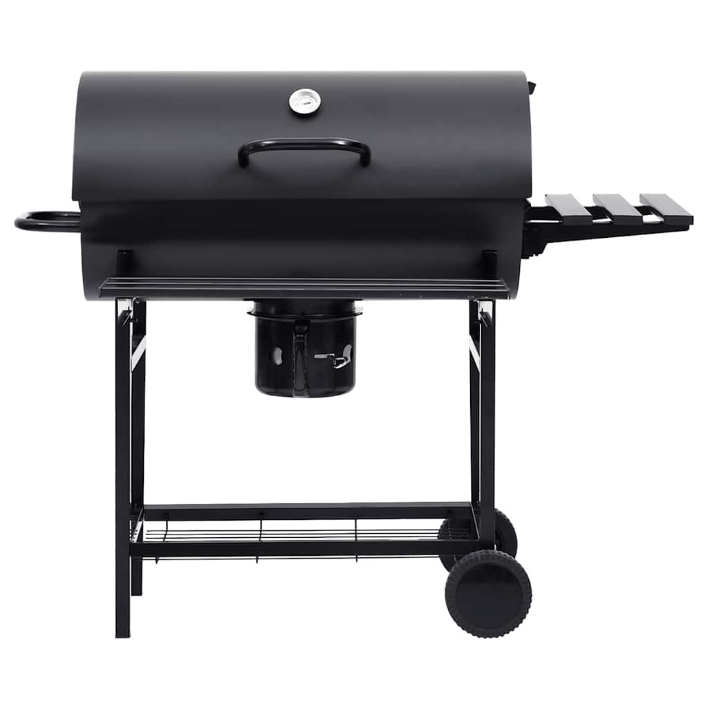 8720286139639_g_en_hd_2 vidaXL Barrel Grill with Wheels and Shelves Black Steel 115x85x95 cm - Image 3