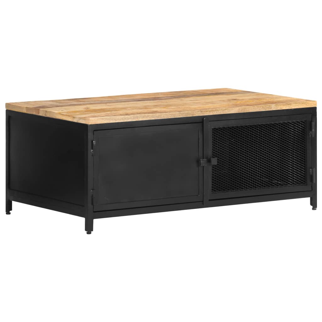 8720286142318_g_en_hd_8 vidaXL Coffee Table 90x50x37 cm Solid Rough Mango Wood - Image 9