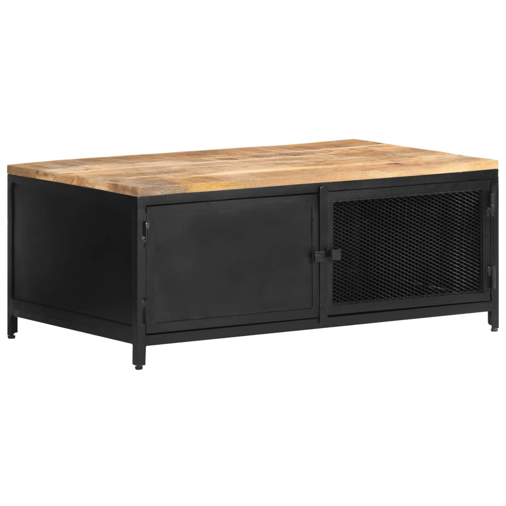 8720286142318_g_en_hd_9 vidaXL Coffee Table 90x50x37 cm Solid Rough Mango Wood - Image 10