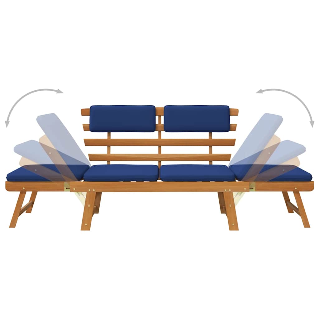 8720286142578_g_en_hd_4 vidaXL Garden Bench with Cushions 2-in-1 190 cm Solid Acacia Wood - Image 6