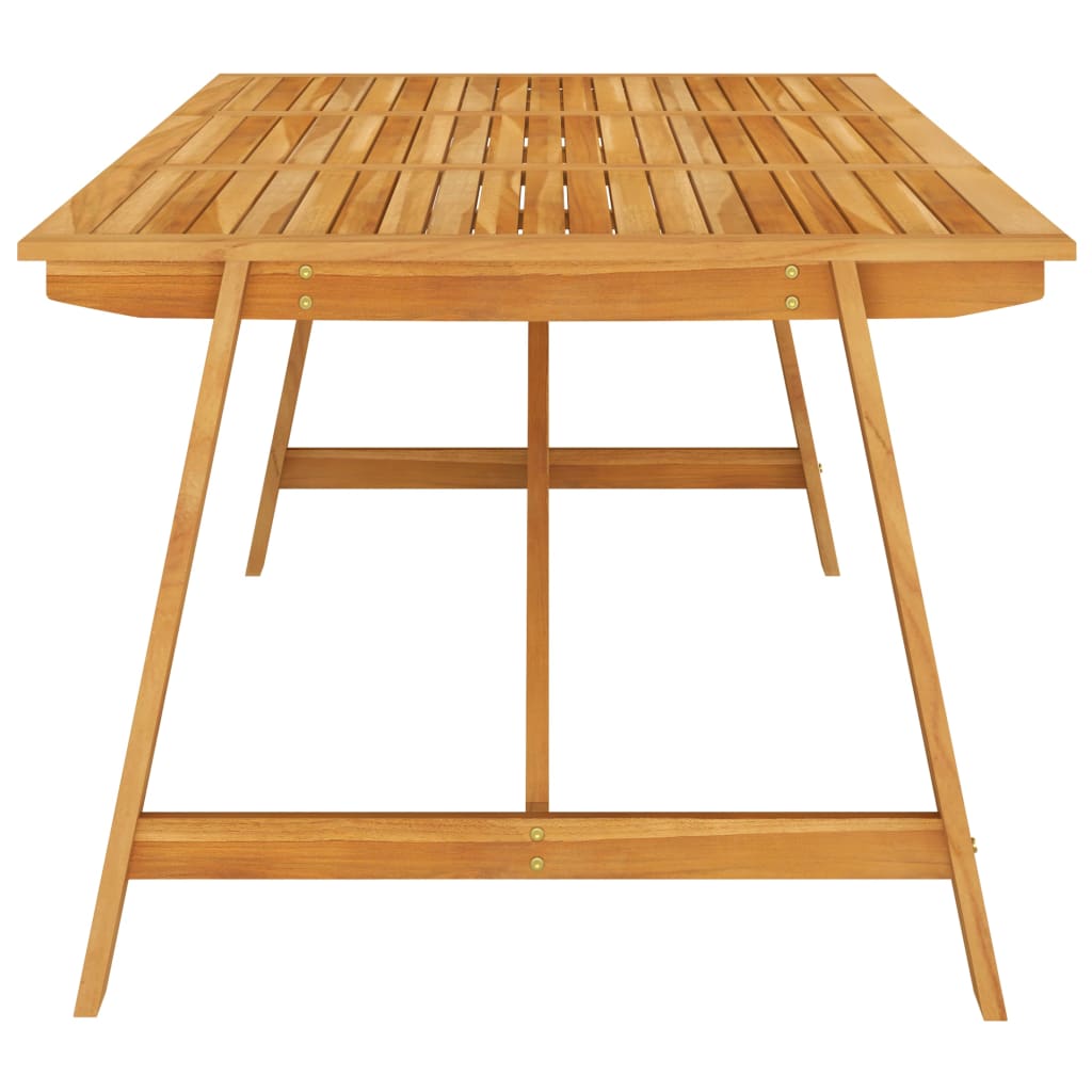 8720286143407_g_en_hd_2 vidaXL Garden Dining Table 206x100x74 cm Solid Acacia Wood - Image 3