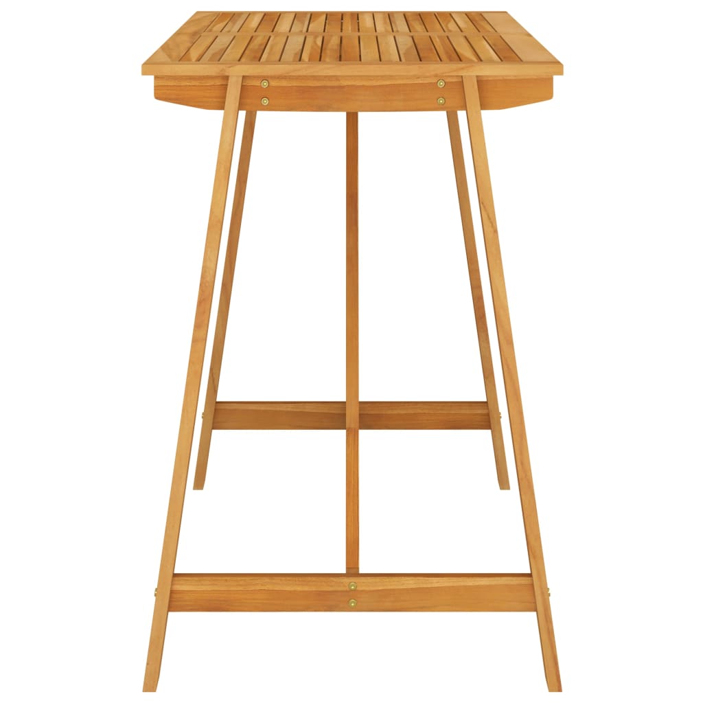 8720286143421_g_en_hd_2 vidaXL Garden Bar Table 140x70x104 cm Solid Acacia Wood - Image 3
