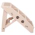 vidaXL Folding Dog Stairs Cream 62x40x49.5 cm - Image 4
