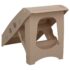 vidaXL Folding Dog Stairs Brown 62x40x49.5 cm - Image 5