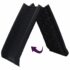 vidaXL Folding Dog Ramp Black 155.5x40x15.5 cm - Image 5