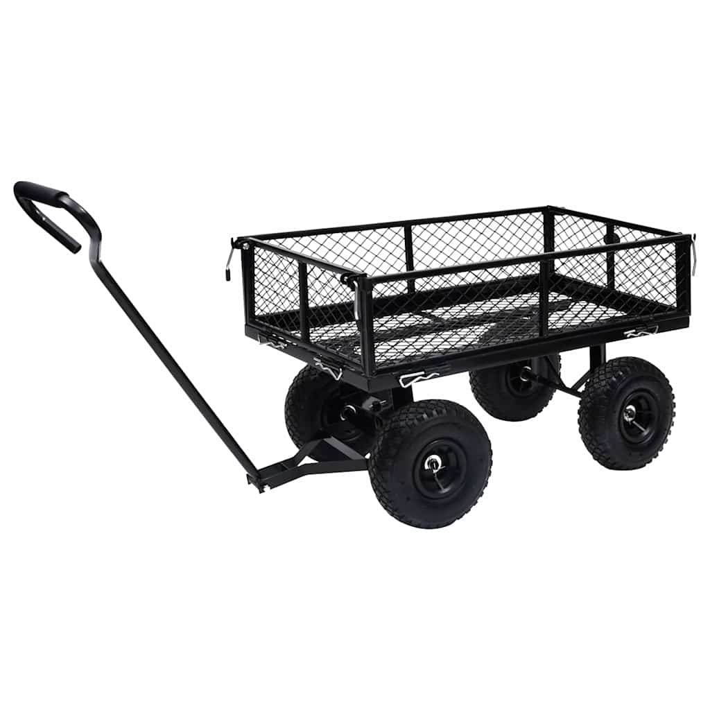 8720286144756_g_en_hd_1 vidaXL Garden Hand Trolley Black 250 kg - Image 2