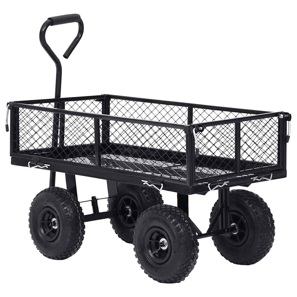 8720286144756_g_en_hd_5 vidaXL Garden Hand Trolley Black 250 kg - Image 6