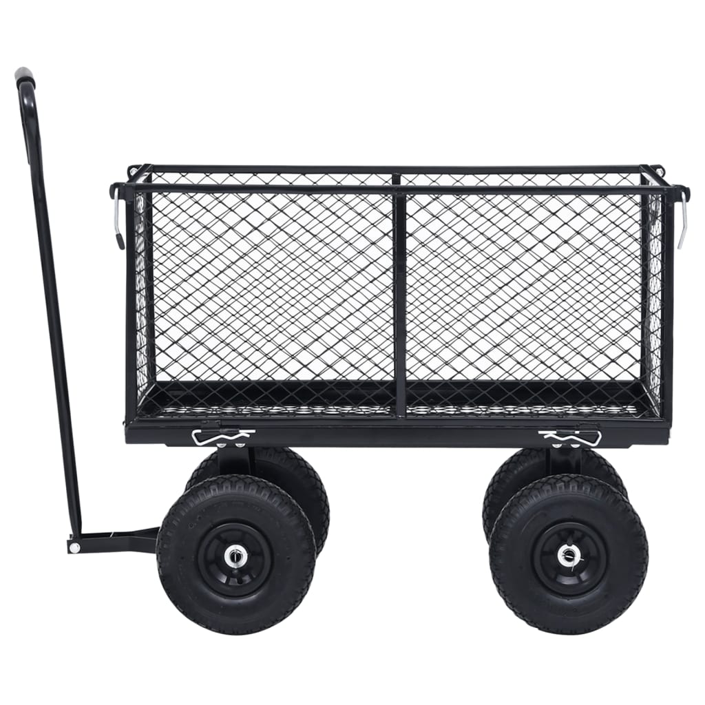 8720286144763_g_en_hd_5 vidaXL Garden Hand Trolley Black 350 kg - Image 6