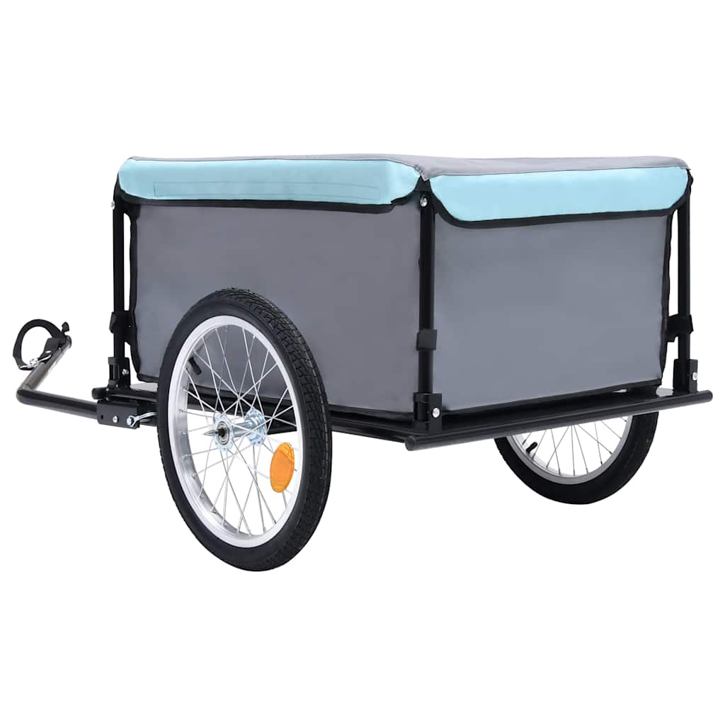 8720286144824_g_en_hd_3 vidaXL Bike Trailer Black and Blue 65 kg - Image 4