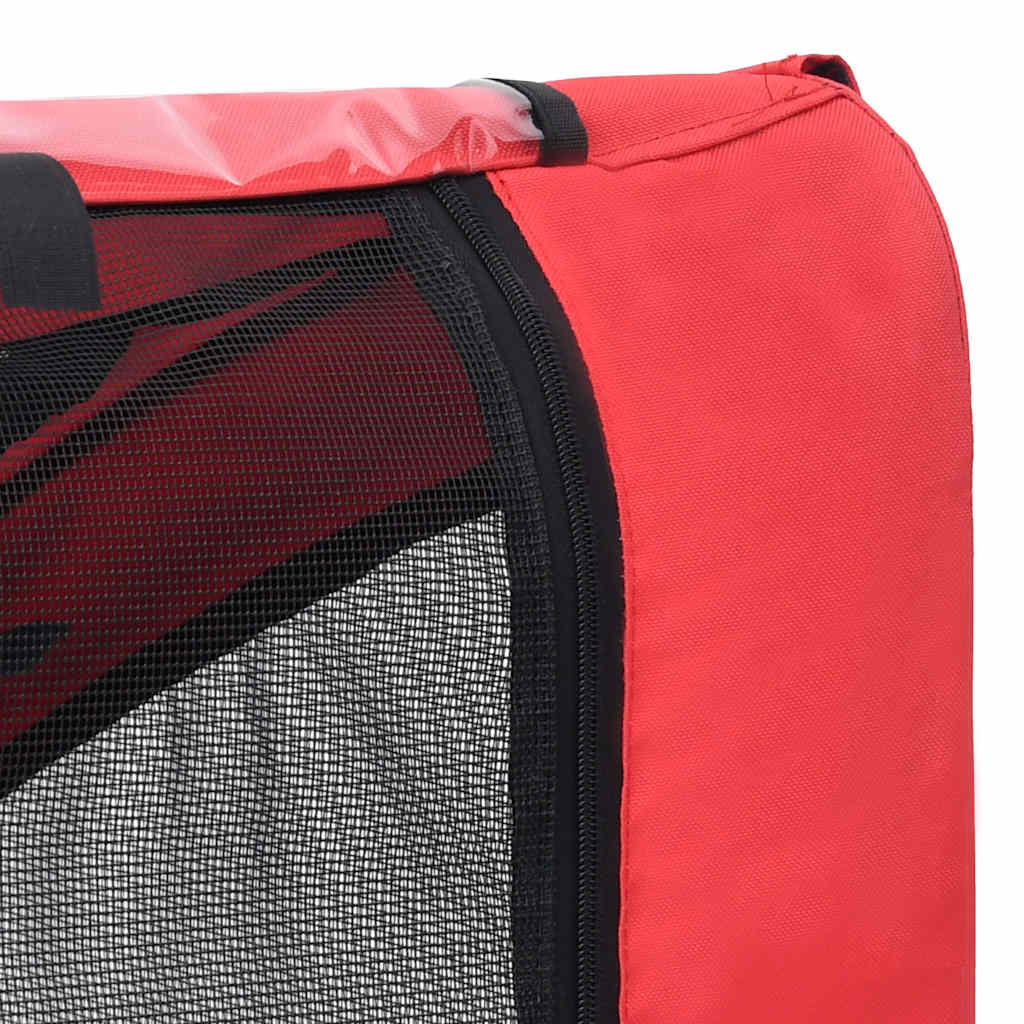 8720286144879_g_en_hd_5 vidaXL Pet Bike Trailer Red and Black - Image 6