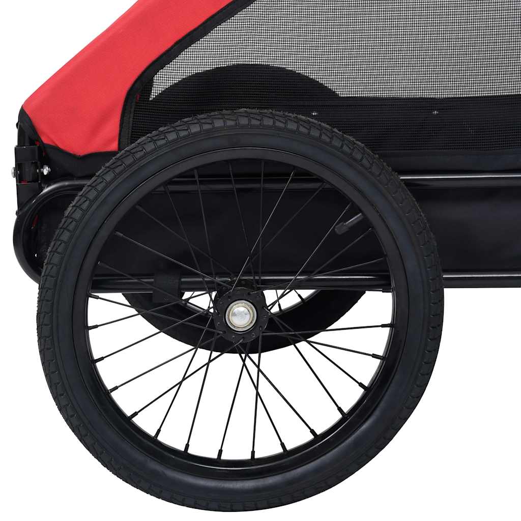 8720286144879_g_en_hd_8 vidaXL Pet Bike Trailer Red and Black - Image 9