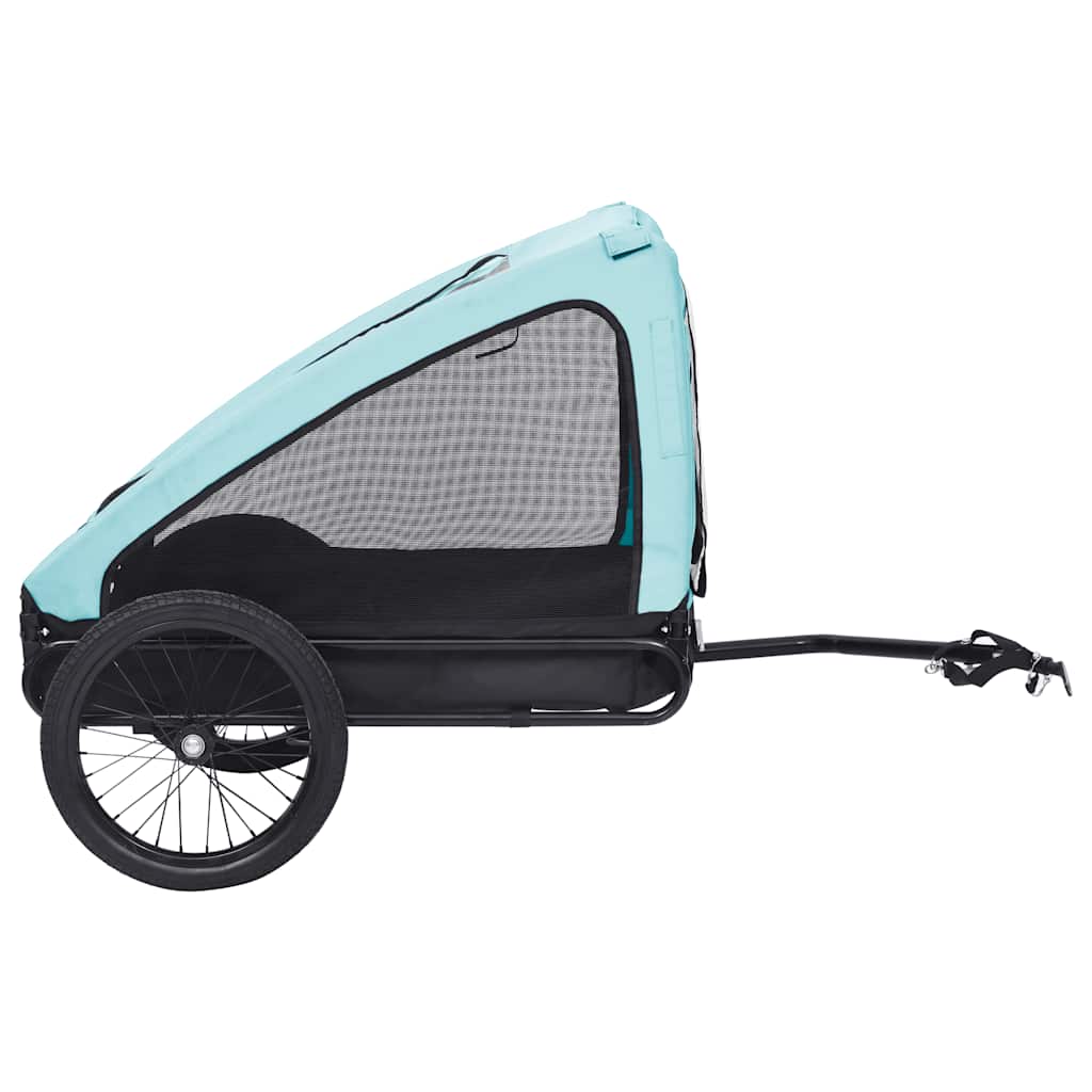 8720286144886_g_en_hd_3 vidaXL Pet Bike Trailer Blue and Black - Image 4