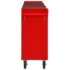 vidaXL Tool Trolley with 15 Drawers Steel Red - Image 4
