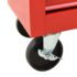 vidaXL Tool Trolley with 15 Drawers Steel Red - Image 8