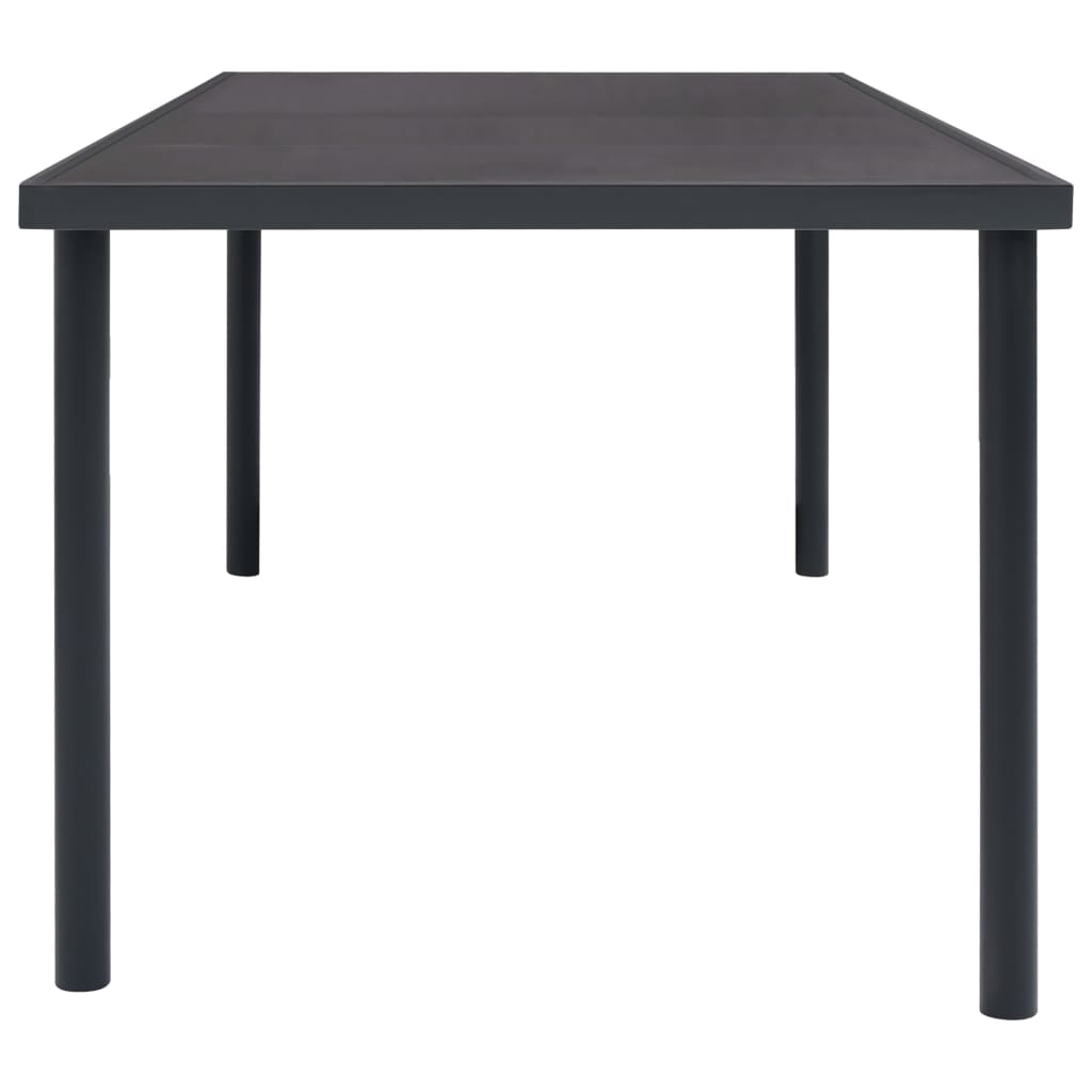 8720286146255_g_en_hd_2 vidaXL Outdoor Dining Table Anthracite 150x90x74 cm Steel - Image 3