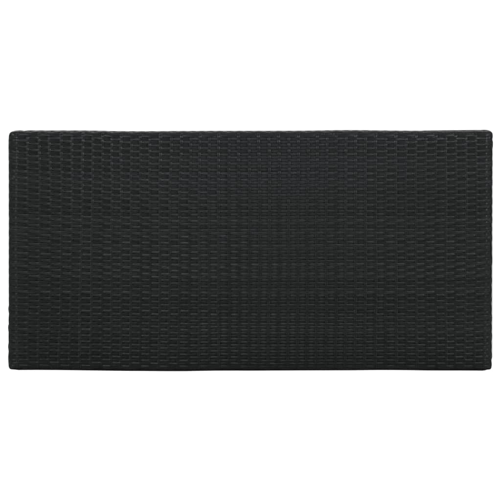 8720286146798_g_en_hd_4 vidaXL Bar Table with Storage Rack Black 120x60x110 cm Poly Rattan - Image 5