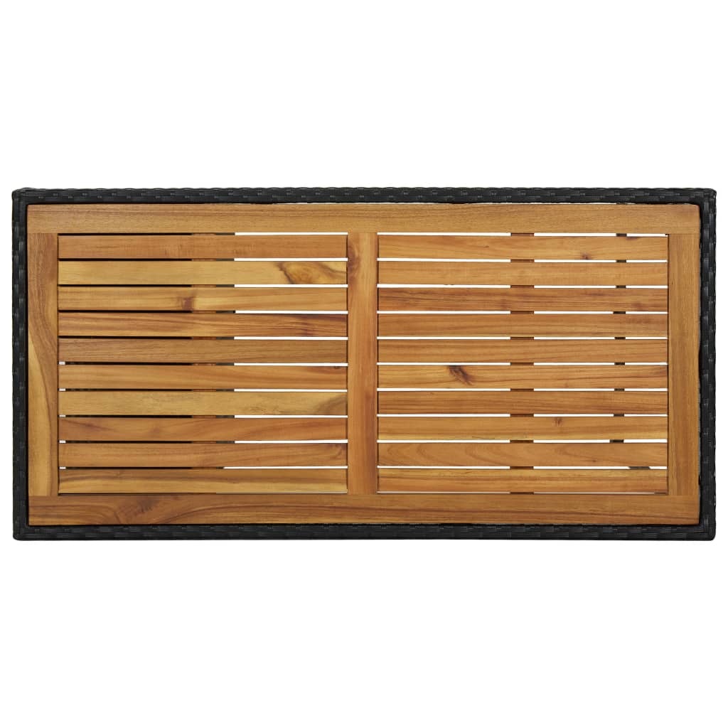 8720286146811_g_en_hd_4 vidaXL Bar Table with Storage Rack Black 120x60x110 cm Poly Rattan - Image 5