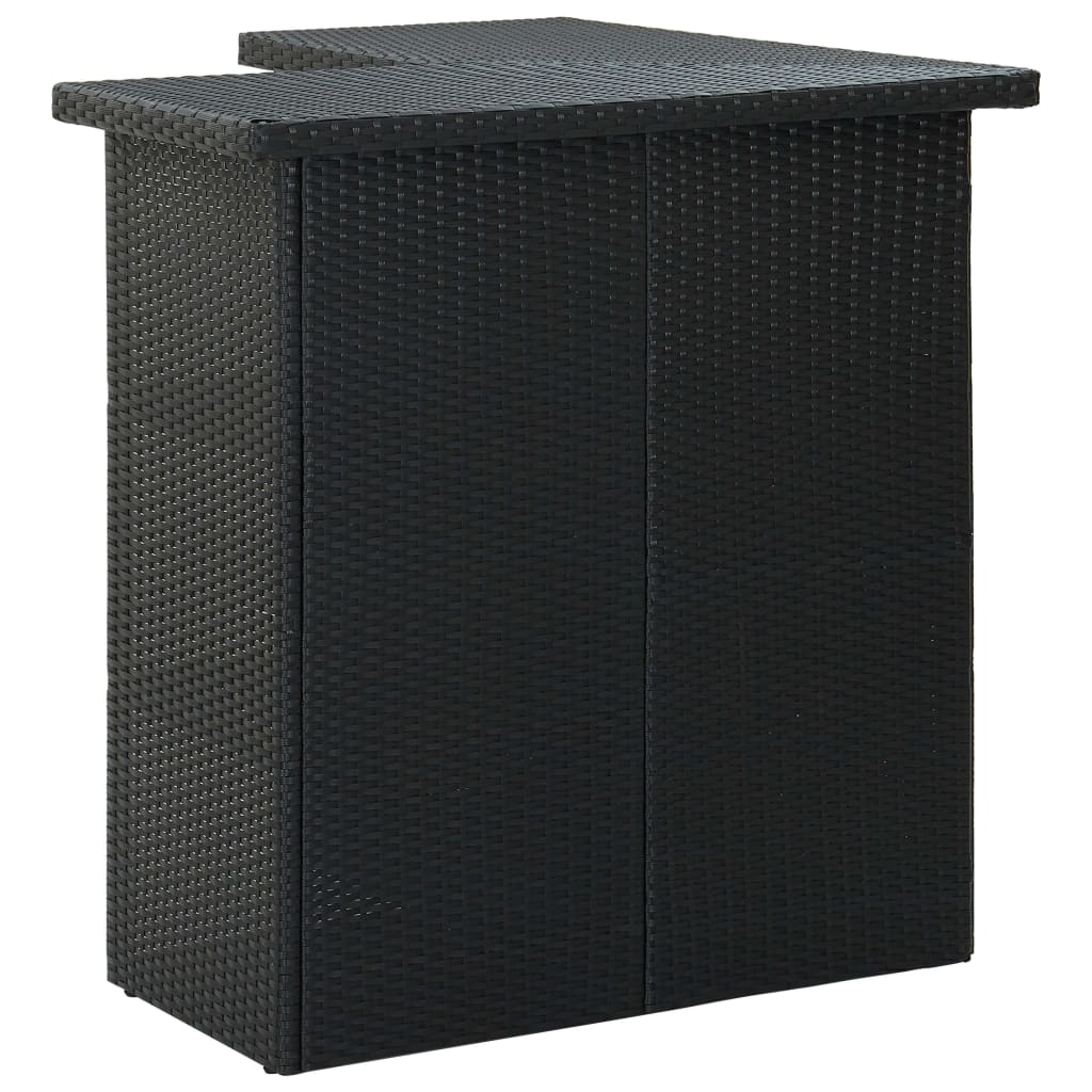 8720286146842_g_en_hd_2 vidaXL Corner Bar Table Black 100x50x105 cm Poly Rattan - Image 3