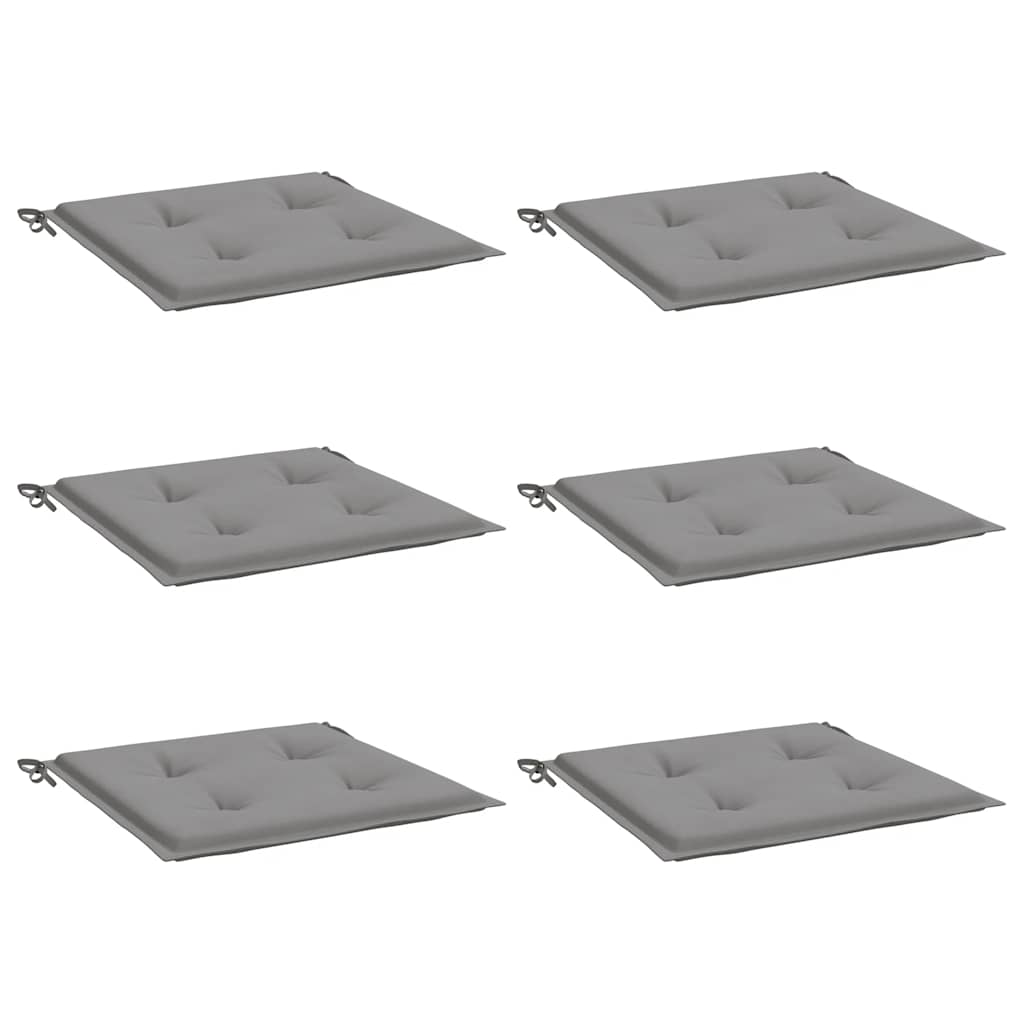 8720286147184_g_en_hd_1 vidaXL Garden Chair Cushions 6 pcs Grey 40x40x4 cm Oxford Fabric - Image 3