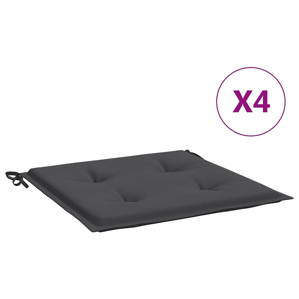 8720286147511_a_en_hd_1 vidaXL Garden Chair Cushions 4 pcs Anthracite 50x50x4 cm Oxford Fabric - Image 2