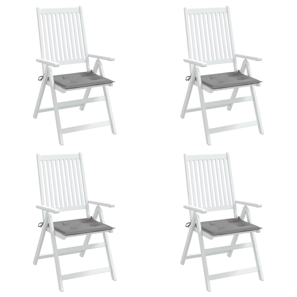 8720286147535_g_en_hd_2 vidaXL Garden Chair Cushions 4 pcs Grey 50x50x3 cm Oxford Fabric - Image 4