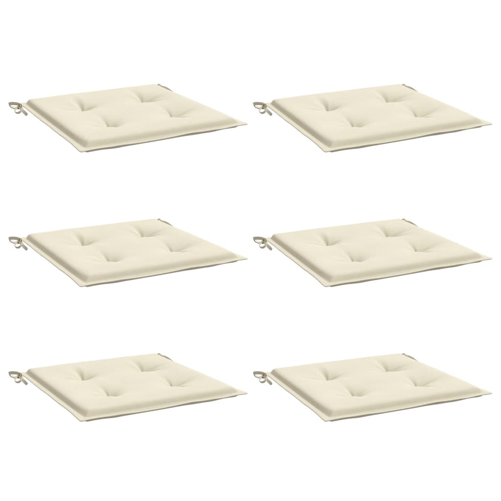 8720286147566_g_en_hd_1 vidaXL Garden Chair Cushions 6 pcs Cream 50x50x3 cm Oxford Fabric - Image 3