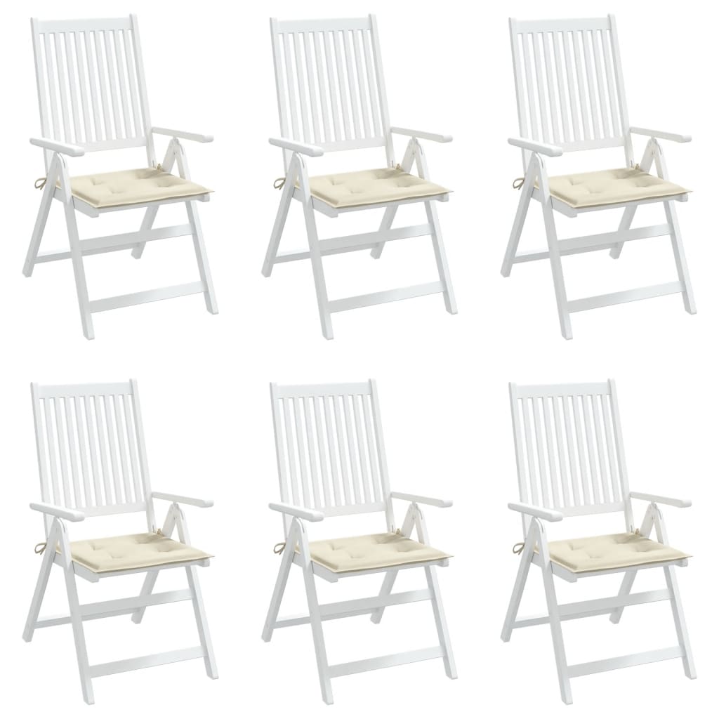 8720286147566_g_en_hd_2 vidaXL Garden Chair Cushions 6 pcs Cream 50x50x3 cm Oxford Fabric - Image 4