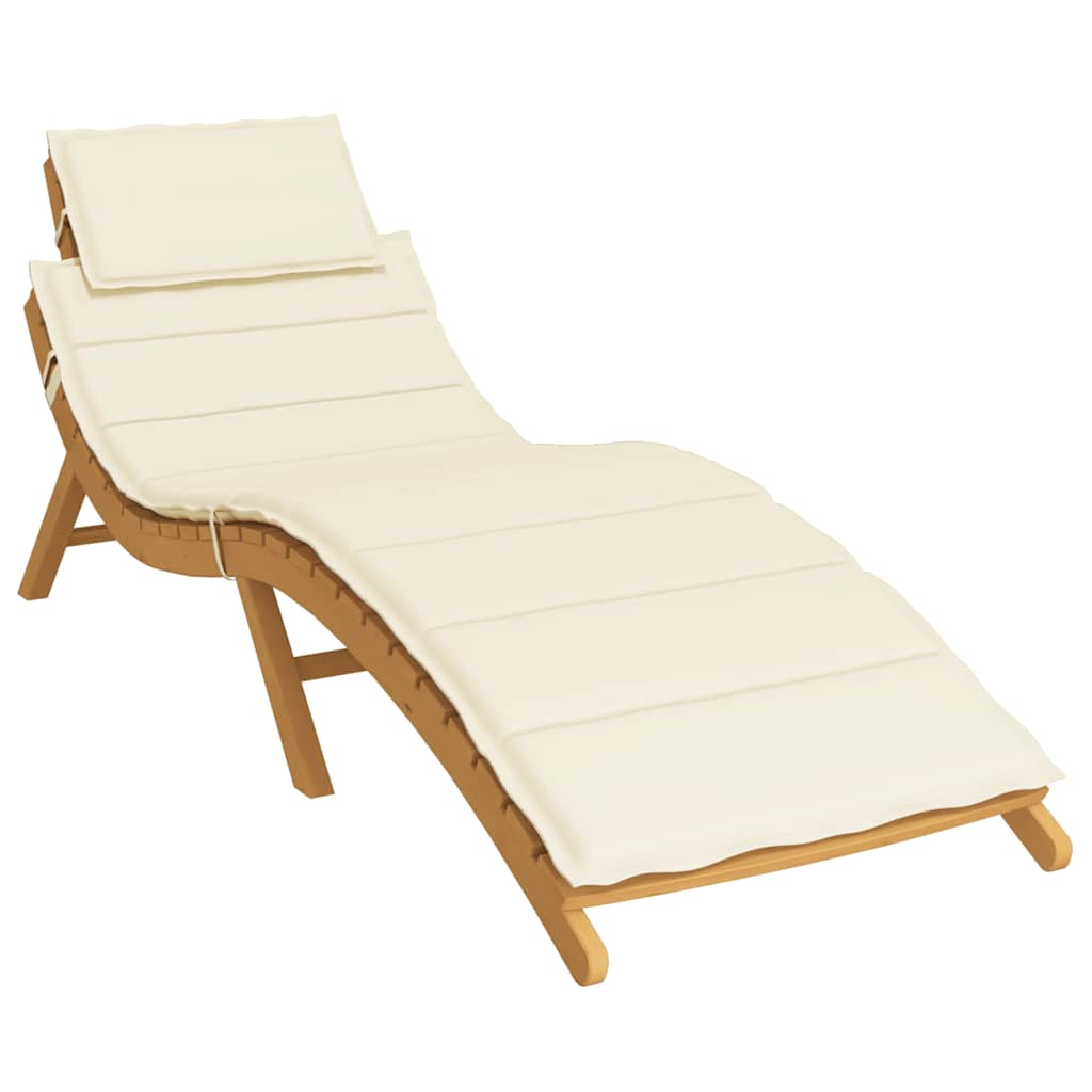 8720286148730_g_en_hd_2 vidaXL Sun Lounger Cushion Cream 186x58x4cm Oxford Fabric - Image 3