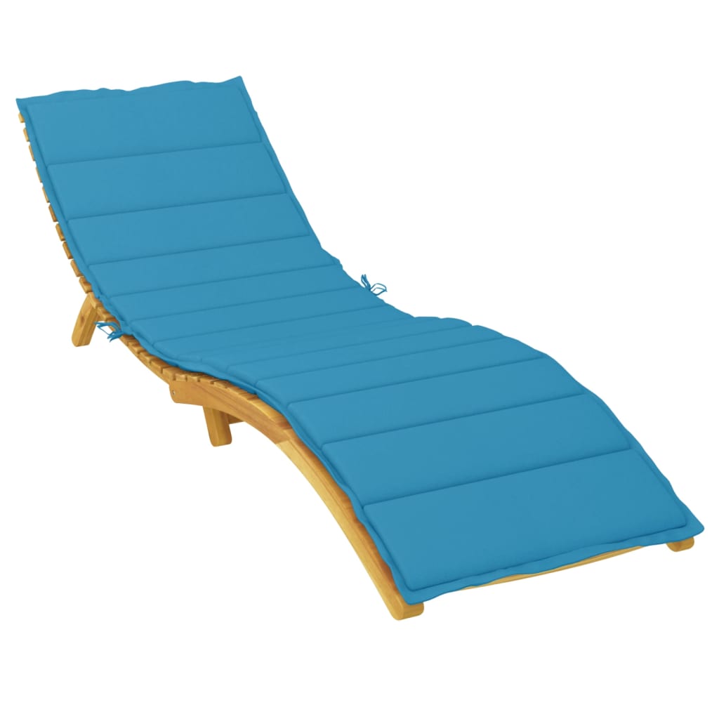 8720286149058_g_en_hd_1 vidaXL Sun Lounger Cushion Blue 200x50x3cm Oxford Fabric - Image 3