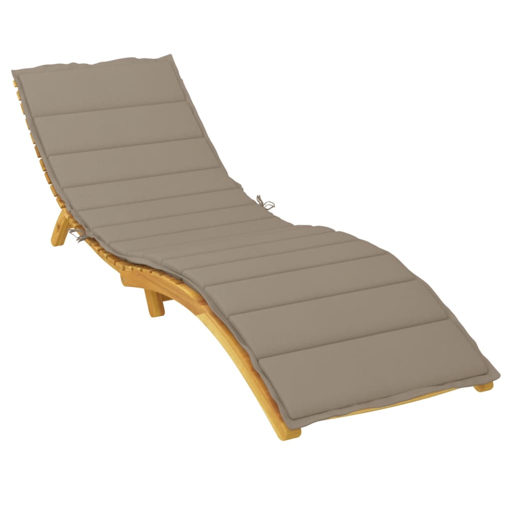 8720286149096_g_en_hd_1 vidaXL Sun Lounger Cushion Taupe 200x50x3cm Oxford Fabric - Image 3