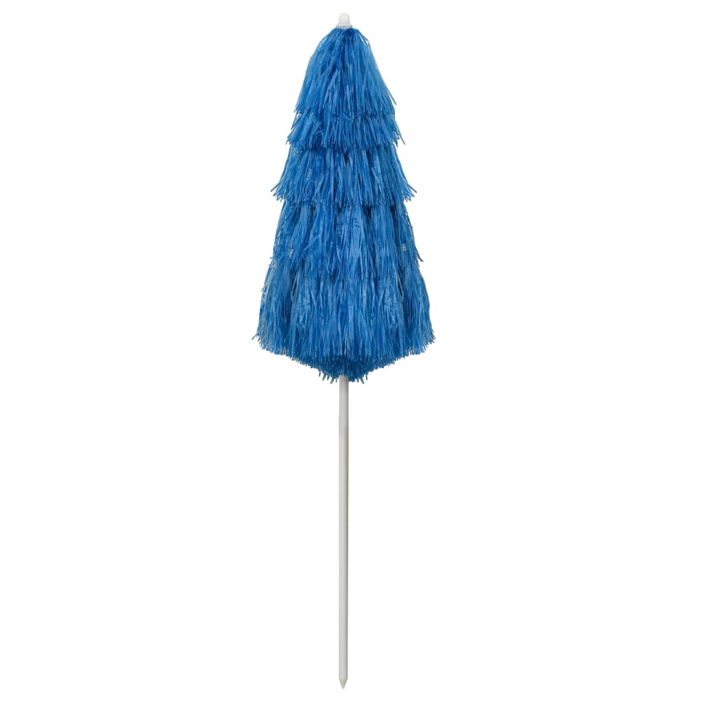 8720286149492_g_en_hd_1 vidaXL Hawaii Beach Parasol Blue 180 cm - Image 2