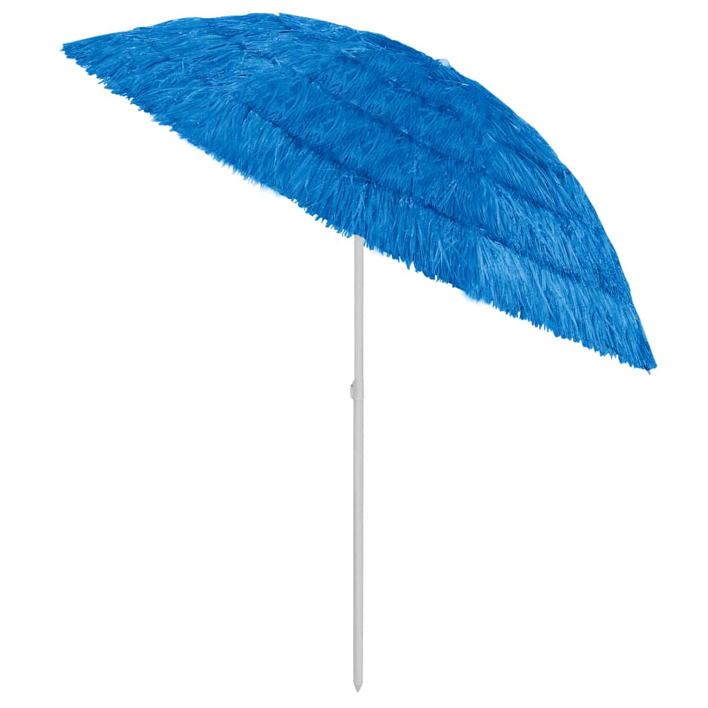 8720286149508_g_en_hd_2 vidaXL Hawaii Beach Parasol Blue 240 cm - Image 3