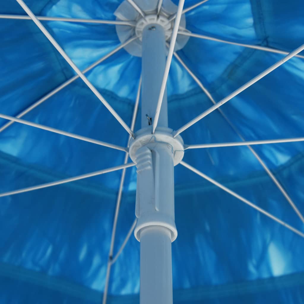 8720286149508_g_en_hd_4 vidaXL Hawaii Beach Parasol Blue 240 cm - Image 5