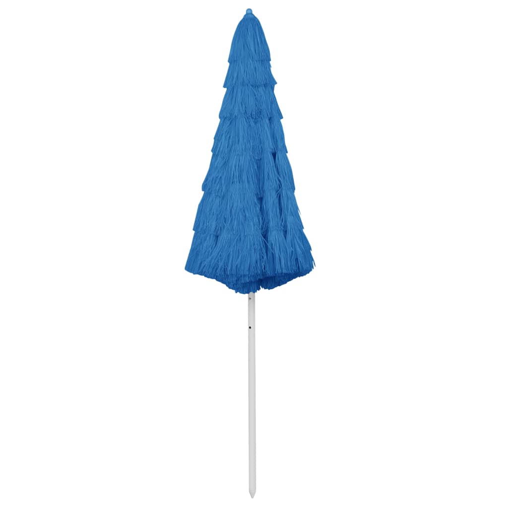 8720286149515_g_en_hd_1 vidaXL Hawaii Beach Parasol Blue 300 cm - Image 2
