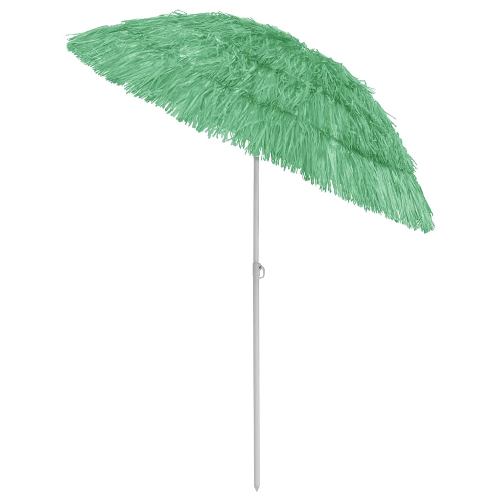 8720286149522_g_en_hd_2 vidaXL Hawaii Beach Parasol Green 180 cm - Image 3