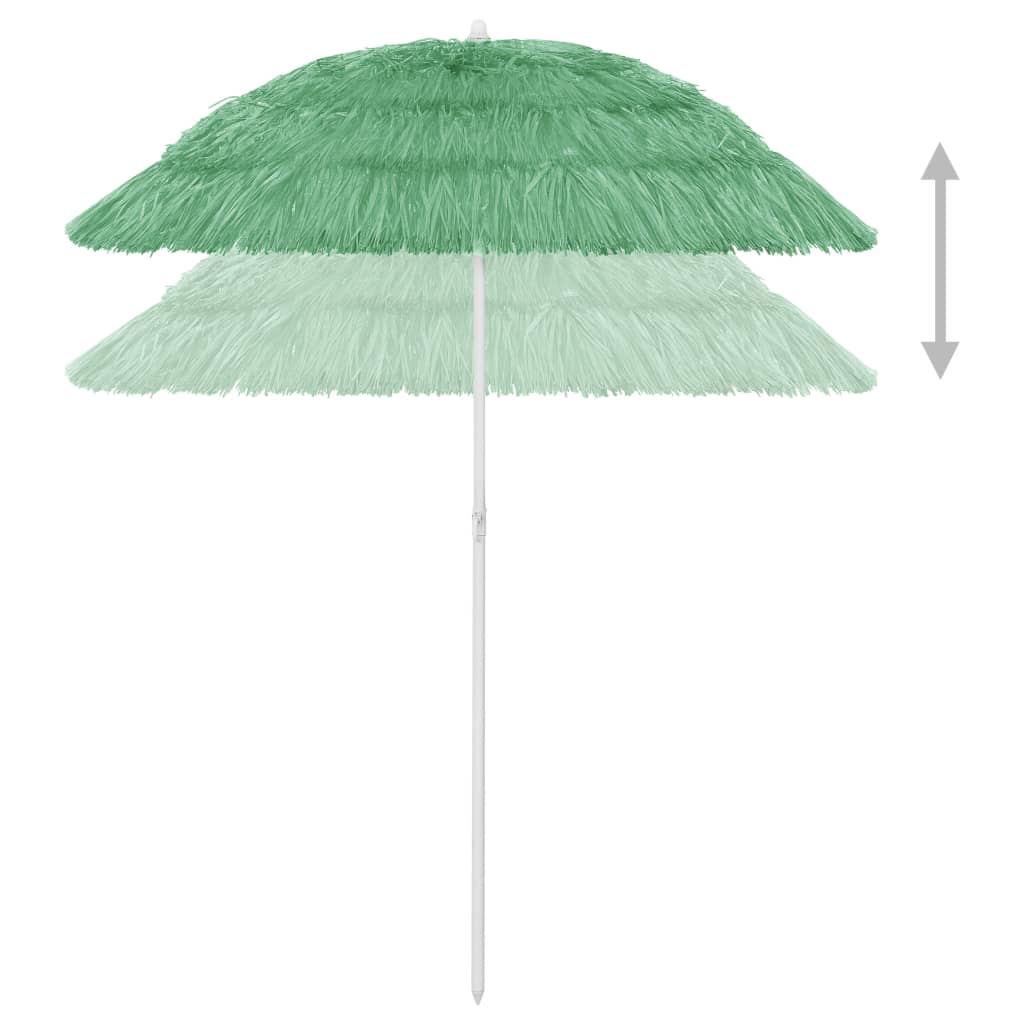 8720286149522_g_en_hd_3 vidaXL Hawaii Beach Parasol Green 180 cm - Image 4