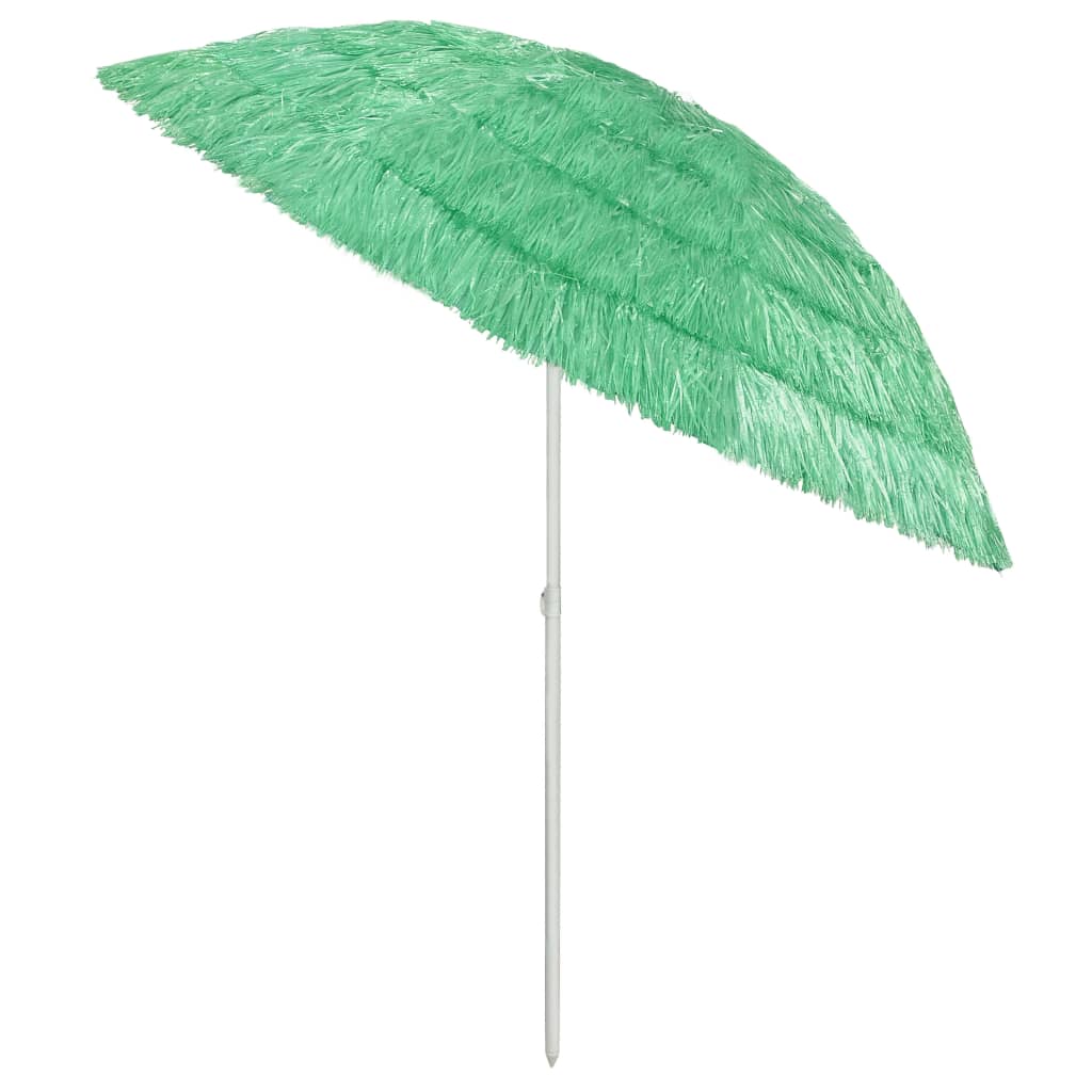 8720286149539_g_en_hd_3 vidaXL Hawaii Beach Parasol Green 240 cm - Image 4