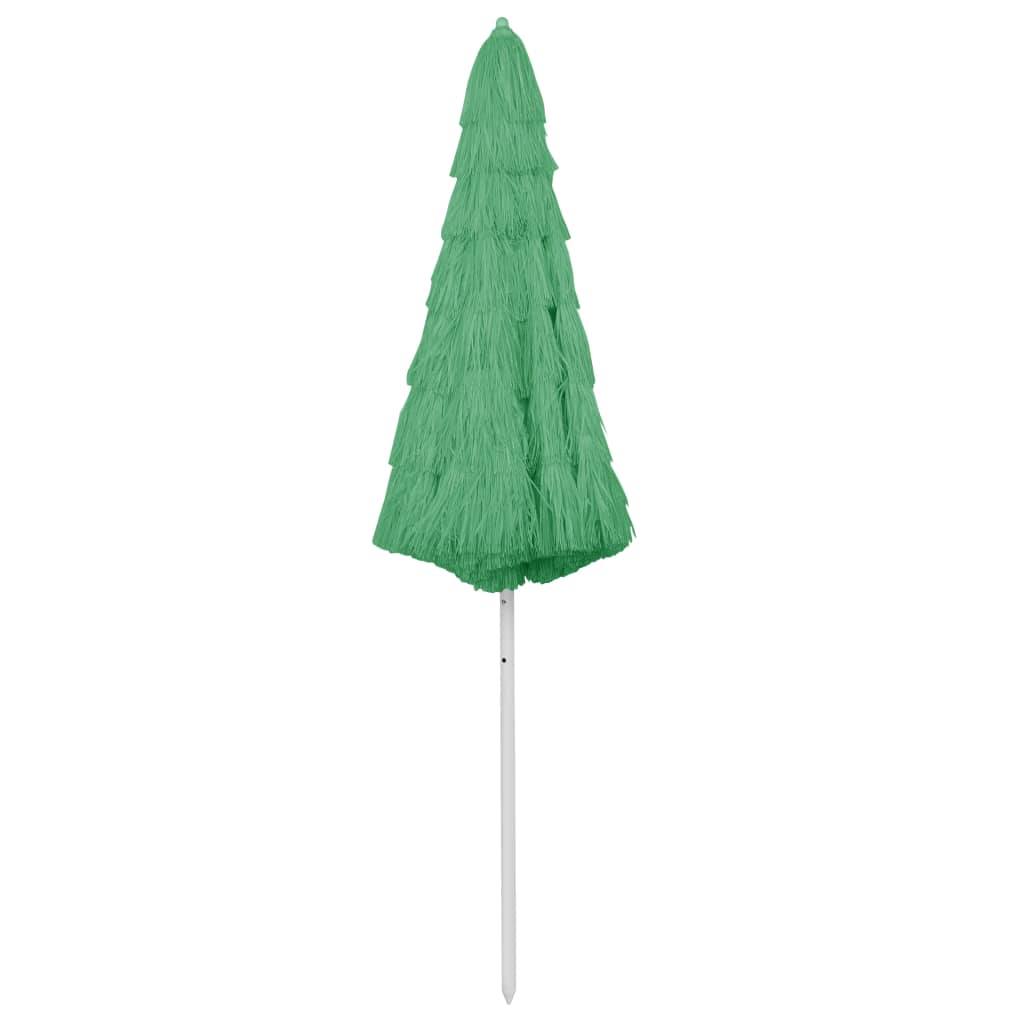 8720286149546_g_en_hd_1 vidaXL Hawaii Beach Parasol Green 300 cm - Image 2