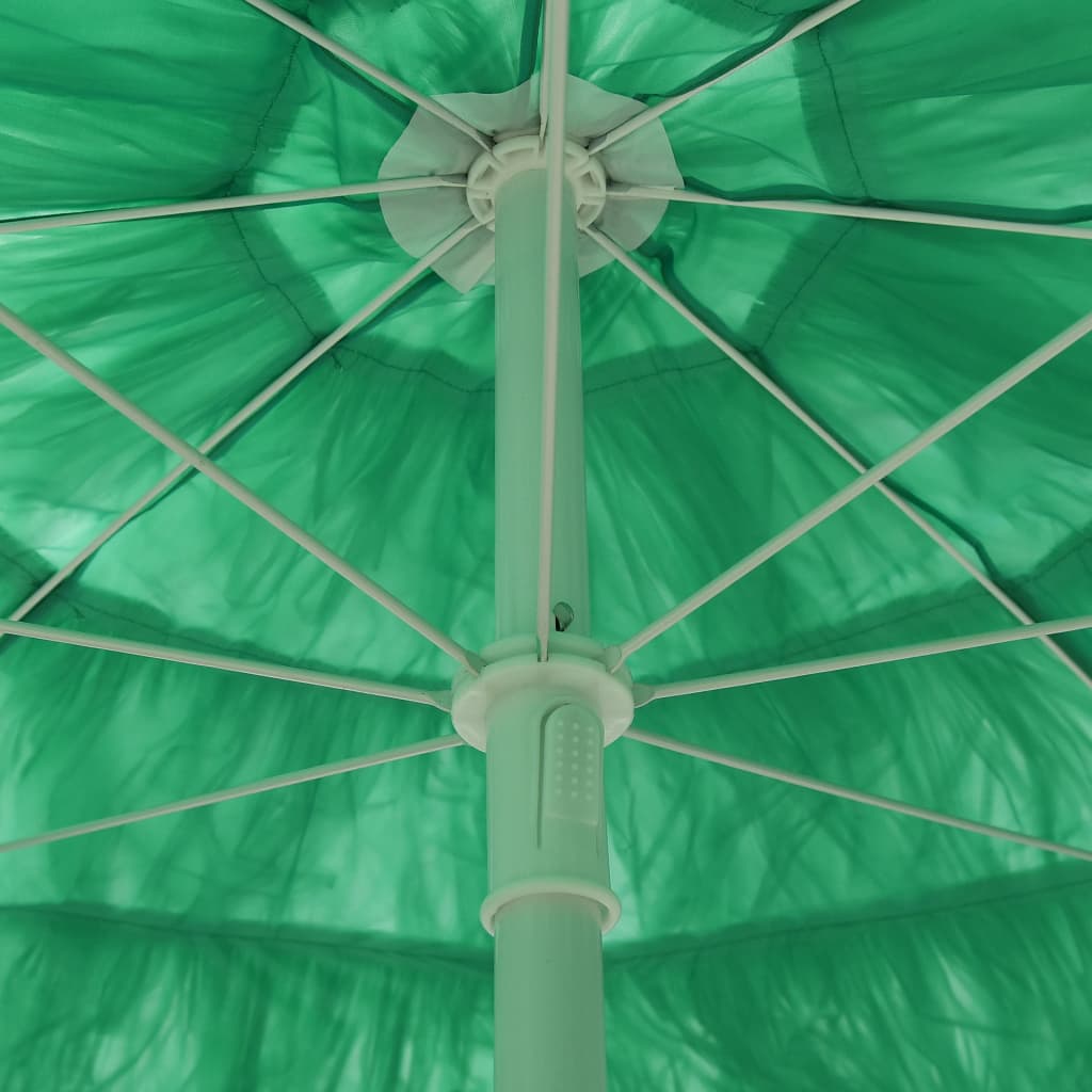 8720286149546_g_en_hd_5 vidaXL Hawaii Beach Parasol Green 300 cm - Image 6