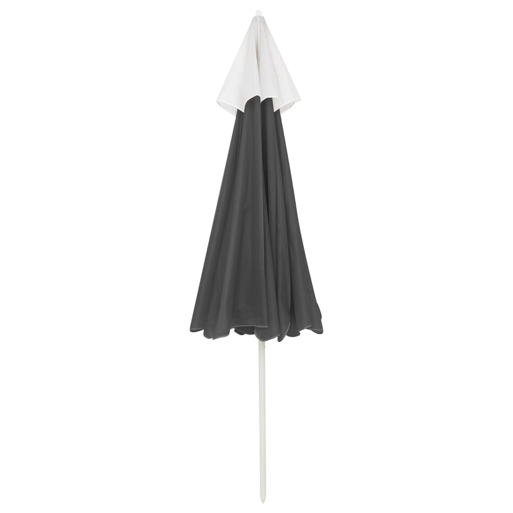 8720286149690_g_en_hd_3 vidaXL Beach Parasol Anthracite 240 cm - Image 4